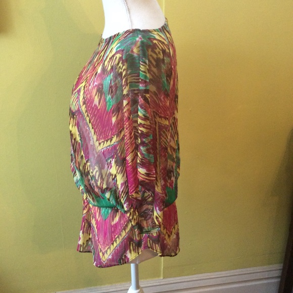 Cute INC Summer Sheer Top size S - Picture 5 of 10